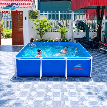 Bể Bơi Mini Lắp Ghép Tại Nhà KT dài 4.0x3.1x0.8 9 Bể Bơi Mini Lắp Ghép Tại Nhà KT dài 4.0x3.1x0.8