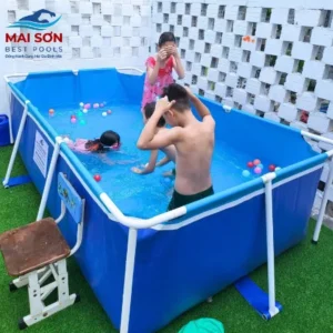 Bể Bơi Lắp Ghép Gia Đình KT 2.8x1.6x0.8m 5 Bể Bơi Lắp Ghép Gia Đình KT 2.8x1.6x0.8m