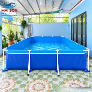 Bể Bơi Mini Lắp Ghép Tại Nhà KT dài 4.0x3.1x0.8 7 Bể Bơi Mini Lắp Ghép Tại Nhà KT dài 4.0x3.1x0.8