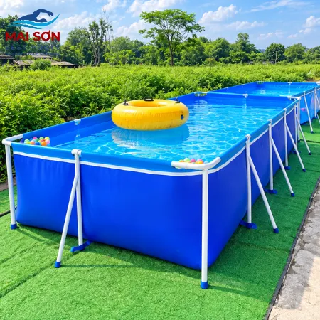 Bể Bơi Mini Lắp Ghép Tại Nhà KT dài 4.9x2.2x0.8 Bể Bơi Mini Lắp Ghép Tại Nhà KT dài 4.9x2.2x0.8