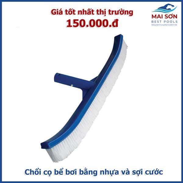 Chổi cọ bể bơi bằng nhựa và sợi cước
