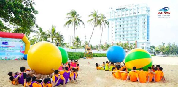 Alternative view of Bóng hơi team building - Bóng hơi đường kính 2m