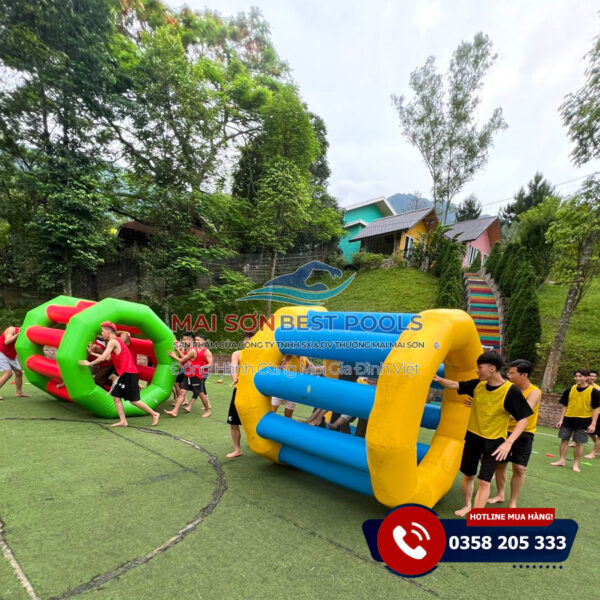 Alternative view of Đồ chơi bơm hơi - Bánh xe khổng lồ bơm hơi có đường kính 2.5m