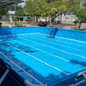 Bể Bơi Trường Học Cỡ Lớn KT dài 29.1x15.6x1.3 5 Hồ bơi trường học cỡ lớn - Hồ bơi bơm hơi cho trường học bằng bạt PVC lắp ghép, di động.