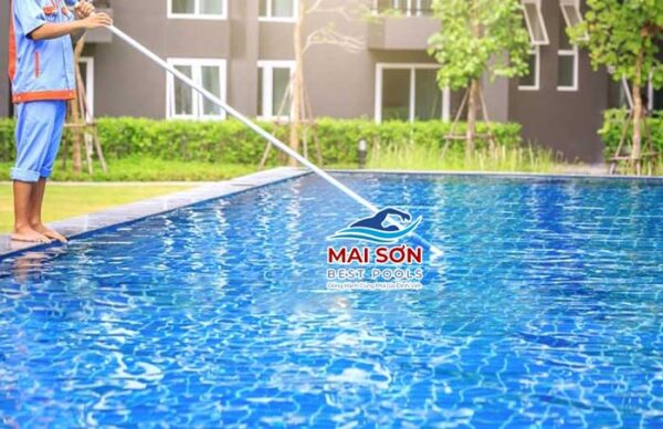 Alternative view of Chổi cọ bể bơi bằng nhựa và sợi cước