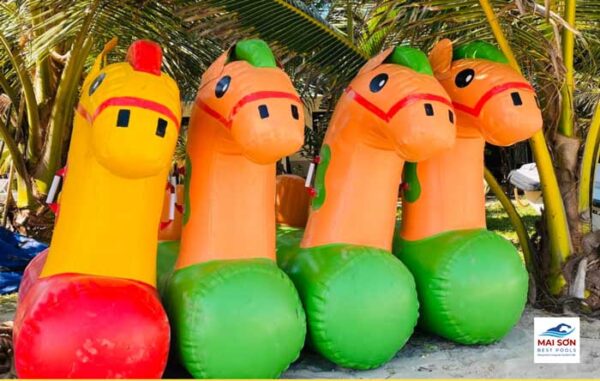 Alternative view of Đồ chơi bơm hơi - Ngựa hơi ĐK ống 40cm