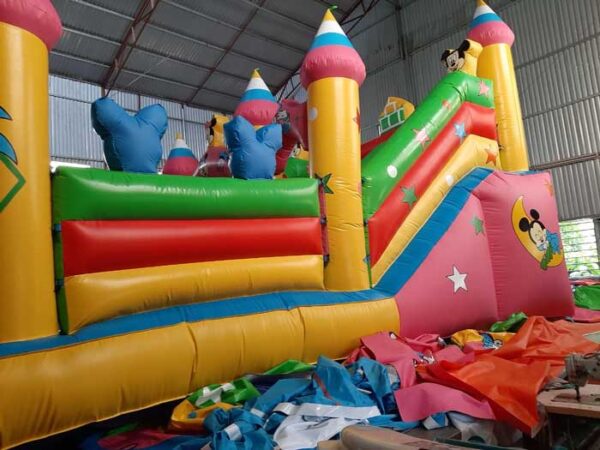 Alternative view of Đồ chơi bơm hơi - Nhà hơi lâu đài