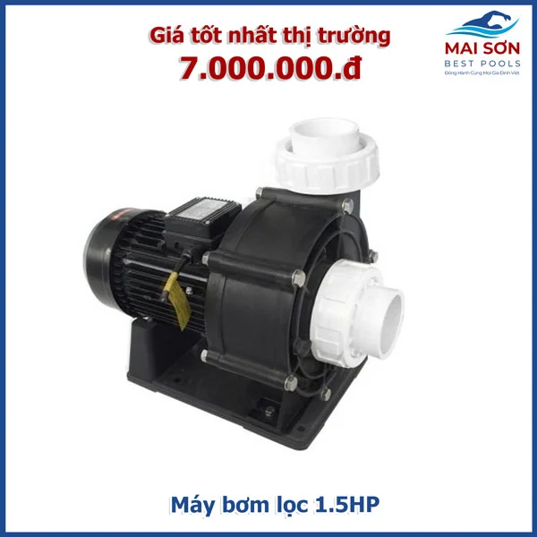 Máy bơm lọc 1.5HP