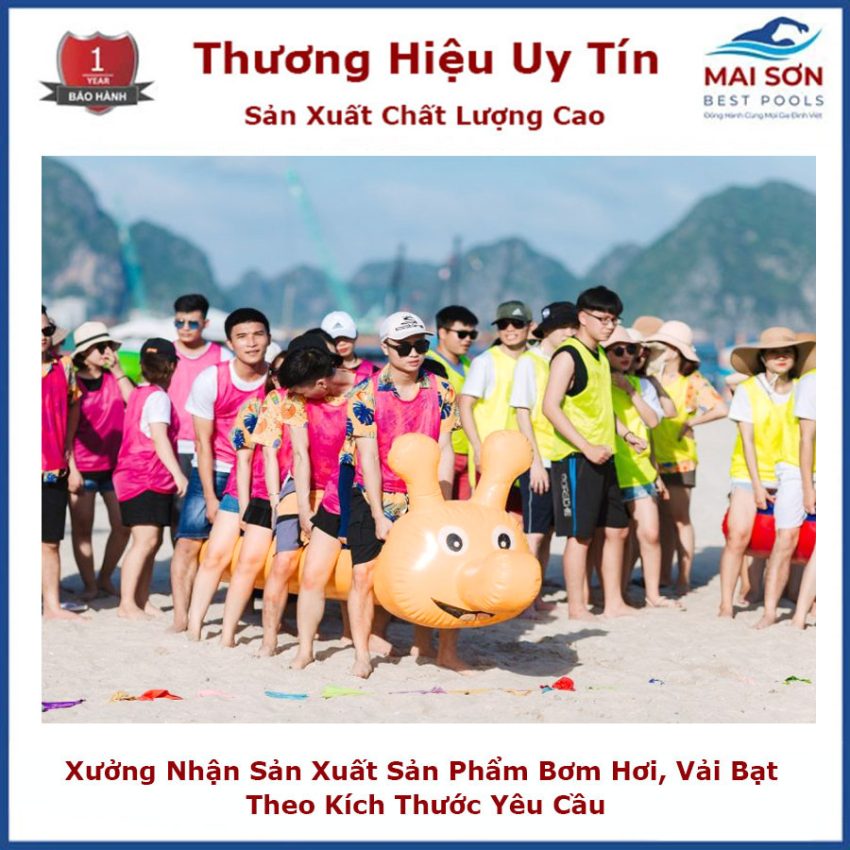 sau bom hoi mai son , sâu bơm hơi, đồ chơi bơm hơi