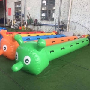 Đồ chơi bơm hơi - Con sâu dài 3m Đường Kính ống 0.3m 6 sau hoi 0 2