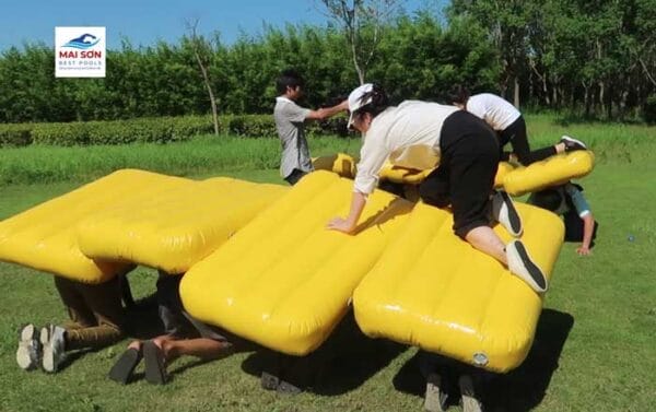 Alternative view of Đệm Bơm Hơi Team Building 1.2x0.7m