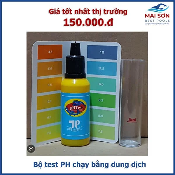 Bộ test PH chạy bằng dung dịch