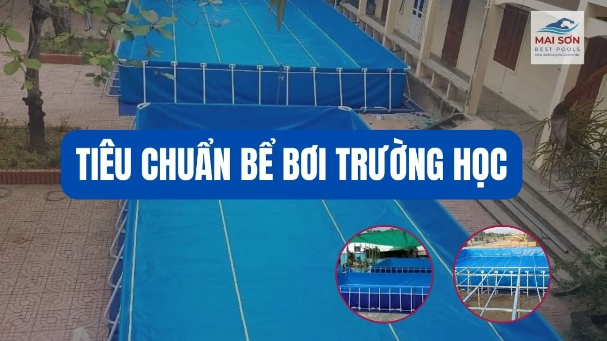 tiêu chuẩn thiết kế bể bơi trường học