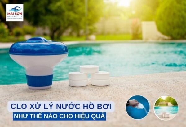 clo xử lý nước hồ bơi