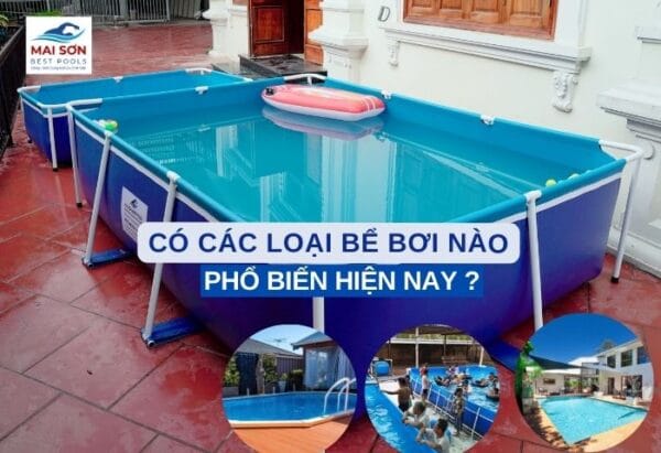 các loại bể bơi cho trẻ em