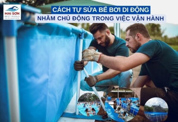 Cách Tự Sửa Bể Bơi