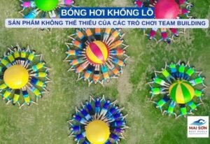 Bóng Hơi Khổng Lồ Là Sản Phẩm Không Thể Thiếu Của Các Trò Chơi Team Building