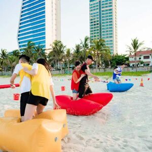 Đồ chơi bơm hơi - Đôi giày hơi 2 lỗ