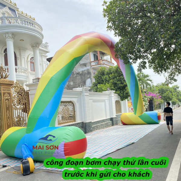 Alternative view of Cổng Hơi 7 Màu Tự Đứng - thương hiệu Mai Sơn