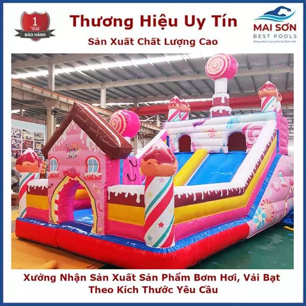 Báo Giá Nhà hơi Khổng lồ - Nhà hơi Lâu đài trẻ em 4 Nhà Hơi Lâu Đài, Đồ Chơi Bơm Hơi, Nhà Phao Lâu Đài