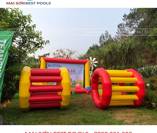 Bánh Xe Bơm Hơi Sự kiện Team Building