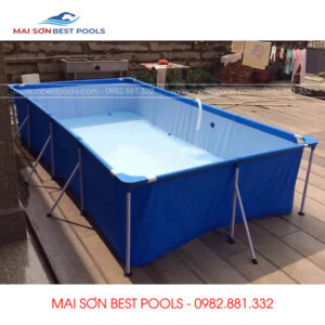 Bể Bơi Khung Lắp Ghép Di động cho gia đình