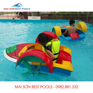 Cano Tay, thuyền quay tay cho trẻ em tại Hồ Bơi; Bể Bơi - maisonbestpools.com