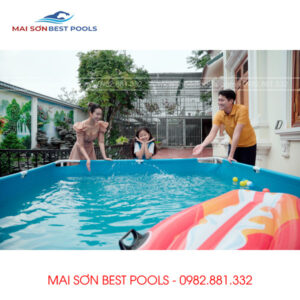 Mẫu Bể Bơi Gia Đình Lắp ghép