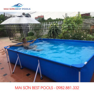 Mẫu Bể Bơi Gia Đình đẹp 2024 - lắp ghép, di động.