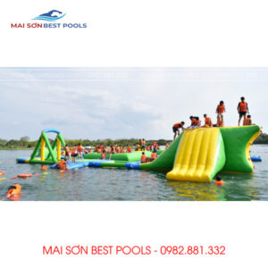 Nhà hơi Team Building liên hoàn dưới nước.