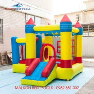 Thiết kế, sản xuất Nhà hơi Trẻ Em - Nhà Hơi Mini Trẻ Em hình lâu đài