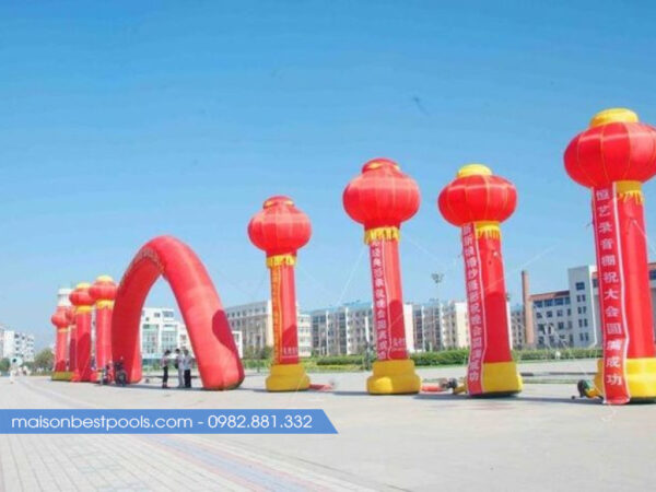 Cổng khai trương bơm hơi - Rối hơi sự kiện khai trương