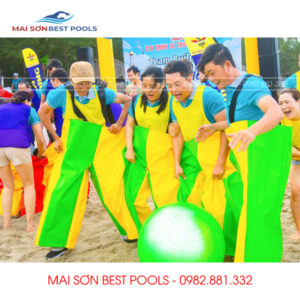 Quần hơi sự kiện Team Building - Đồ chơi Team Building 7 Đồ hơi bơm hơi sự kiện - Quần hơi bơm hơi sự kiện Team Building.