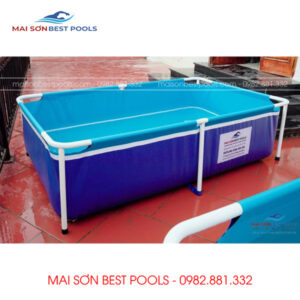 Mẫu Bể Bơi Mini Gia đình lắp ghép thông minh