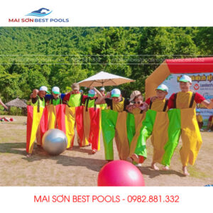 Quần hơi sự kiện Team Building - Đồ chơi Team Building 5 Quần hơi 4 người Team Building.