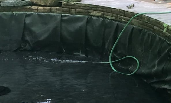 Sử dụng bạt HDPE cho Bể Nuôi Cá Koi