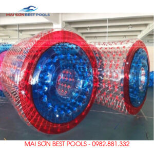 Bóng Trụ Lăn - Đồ chơi Team Building 8 Tro choi Team Building Bong Tru Lan