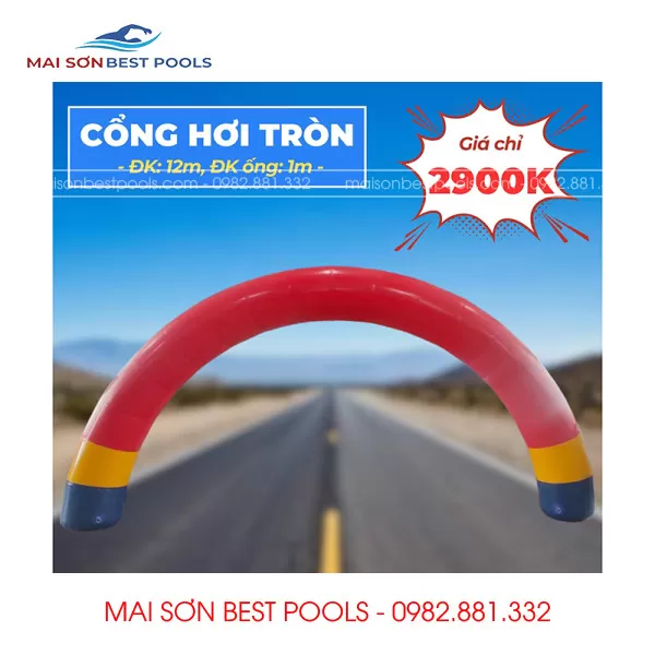 Báo Giá Cổng hơi tròn - Cổng hơi khai trương Tròn