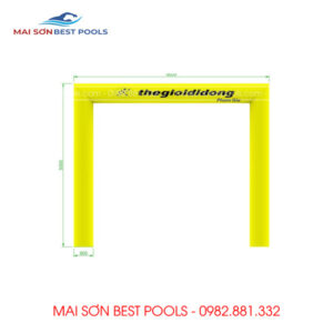 Cổng hơi sự kiện khai trương dạng Vuông cho Thế Giới Di Động.