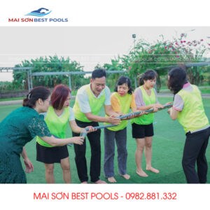 Đồ chơi Máng nước Team Building