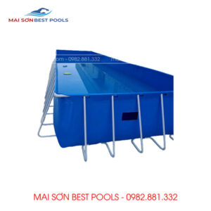 Mẫu Bể Bơi Gia đình lắp ghép - Bể Bơi Mini Trường học.