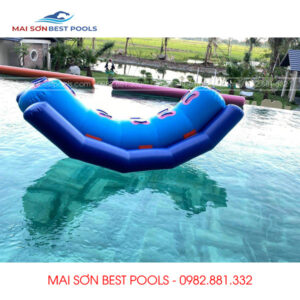 Bập bênh bơm hơi - bập bênh dưới nước đẹp.