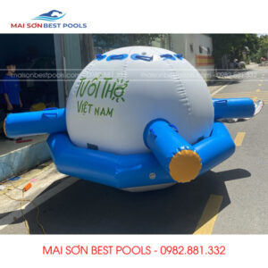 Mẫu Đĩa cầu bơm hơi dưới nước Mai Sơn Best Pools.