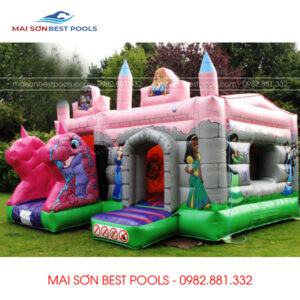 Nhà Hơi Lâu Đài KT 5x6m Giá Tốt