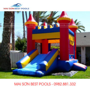 Nhà hơi nhún trẻ em bơm hơi 2024