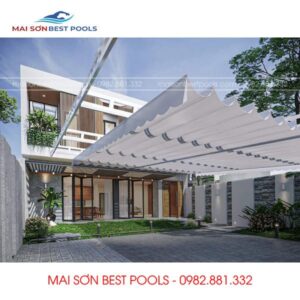 Thiet ke Mai Hien Di Dong Mai Xep o Ninh Binh