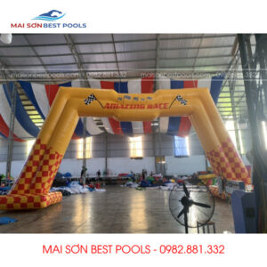 Cổng hơi tự đứng - cổng hơi amazing race.