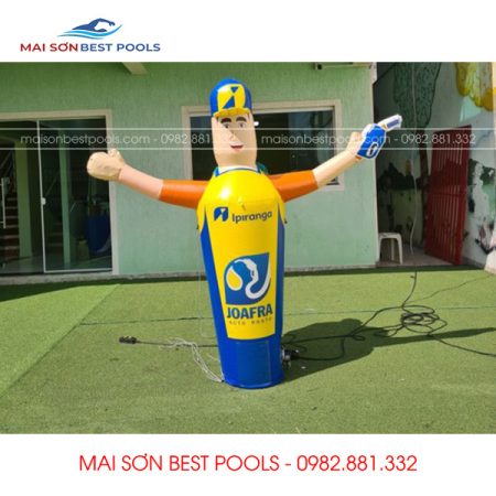 Mascot Bom hoi Mascot Vay tay