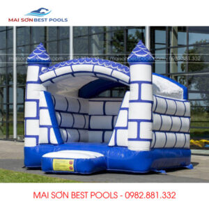 Mẫu Nhà hơi lâu đài cho bé đẹp thiết kế, sản xuất và báo giá tại Mai Sơn Best Pools.