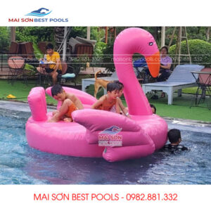 Thiên nga bơm hơi - Đồ chơi bơm hơi dưới nước